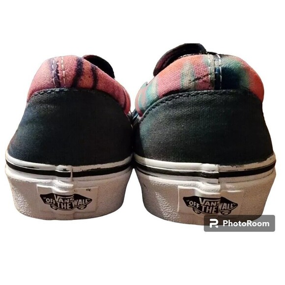 VANS Grateful Dead Slip On Sneakers M 7 W 8.5 Gray Tie-Dye - Picture 4 of 7